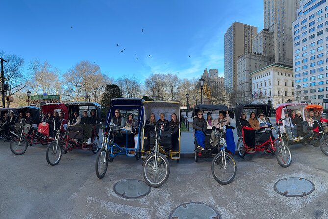 1 or 2 hour Central Park Pedicab Tour. - One hour or two: choosing the right pace