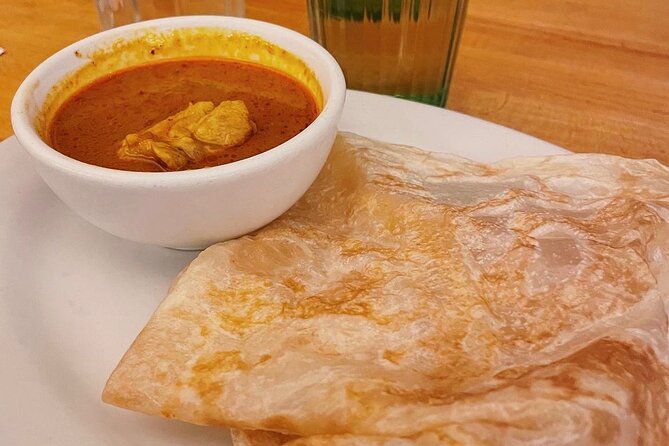 #1 Rated NYC Chinatown Food and History Walking Tour with FNYT - Roti canai and curry at Curry House