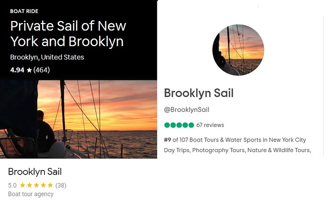 2.5-hour Guided Sailboat Tour - What $118 buys you
