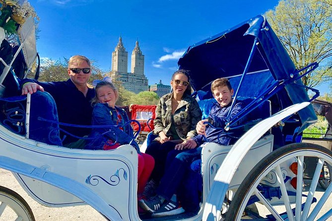 45 min Long VIP Central park carriage ride - Strawberry Fields, Tavern on the Green, and Sheep Meadow