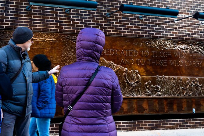 9/11 Memorial & Ground Zero Tour with Optional Museum Admission - The FDNY Memorial Wall and the 343 names