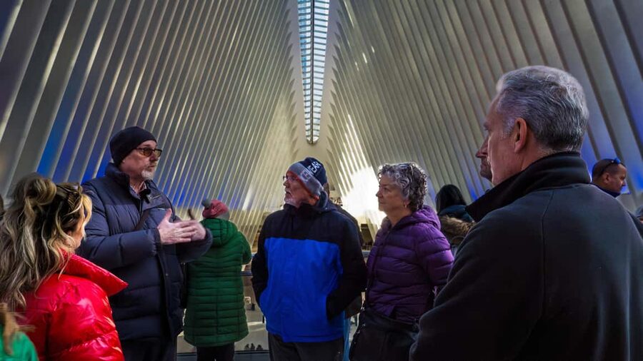 9/11 Memorial & Ground Zero Tour with Optional Museum Entry - The Oculus and Brookfield Place: two views of recovery