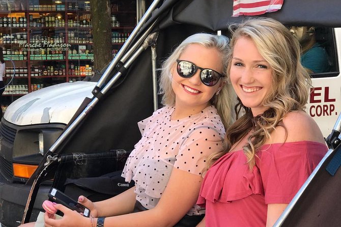 90 min NYC Private Gossip Girl Pedicab Tour - What the private pedicab changes