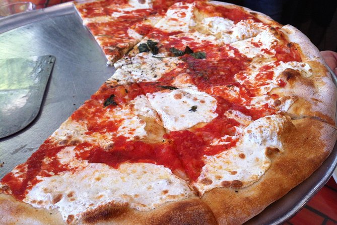 A Slice of Brooklyn Pizza Tour - L&B Spumoni Gardens and the Sicilian slice