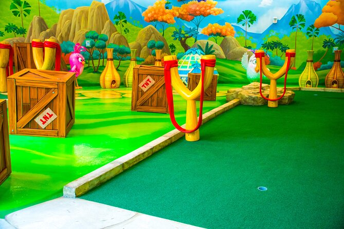 American Dream Angry Birds Indoor Mini Golf Ticket - Who will enjoy this most?
