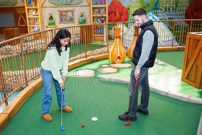 American Dream Angry Birds Indoor Mini Golf Ticket - Making the most of your hour