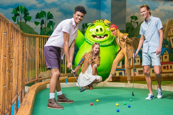 American Dream Angry Birds Indoor Mini Golf Ticket - Why indoor location matters in New York weather