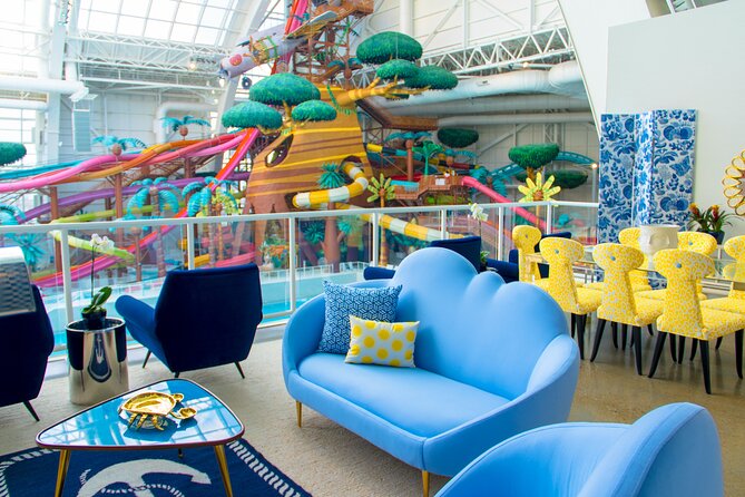 American Dream DreamWorks Indoor Water Park Ticket - Crowds, loungers, and the value of arriving early