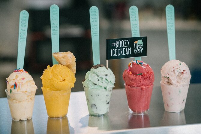 Astoria Food Walking Tour in New York - Finishing with boozy ice cream at Tipsy Scoop