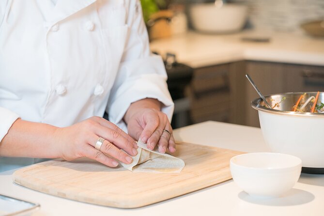 Authentic Asian Cooking Class in NYC (Includes 4-Course Meal) - Starting with spring roll pancakes and sesame scallion sauce