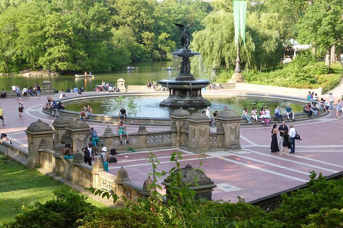 Best of Central Park Tours by Pedicab - Stories & Photos - The Lake, Cherry Hill, and Bow Bridge