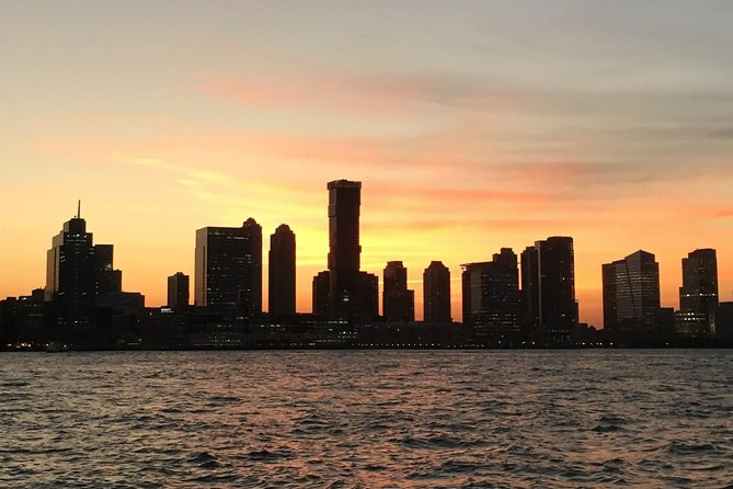 Best Private Luxury Sunset Boat Tour in New York City - 2 Hour - Leaving One World Trade Center behind