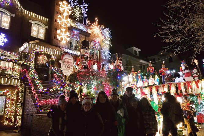 Brooklyn Dyker Heights Christmas Wonderland Bus Tour - Lower Manhattan comes before the East River crossing