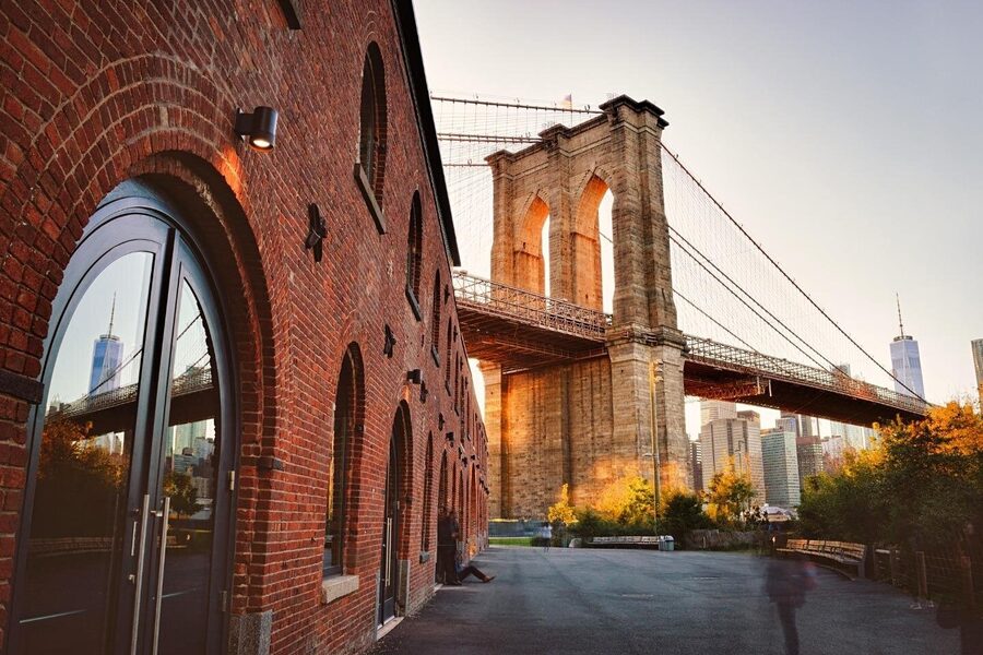 Brooklyn Heights, Dumbo and The Bridge - Dumbo, Time Out Market, and Washington Street