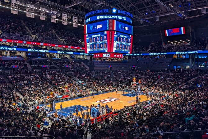 Brooklyn Nets Basketball Game Ticket at Barclays Center - Food, drinks, and the Brooklyn setting