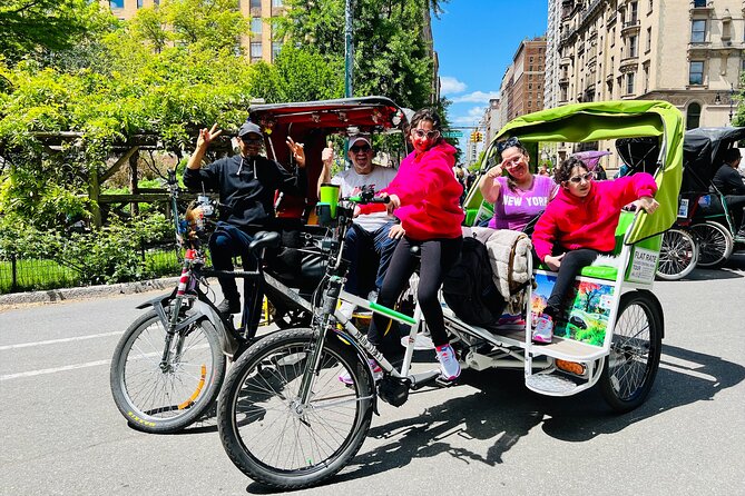 Central Park 2 - Hours Private Pedicab Guided Tour - Key points to know before you book