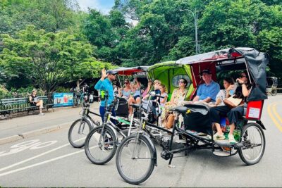 Central Park 2 – Hours Private Pedicab Guided Tour
