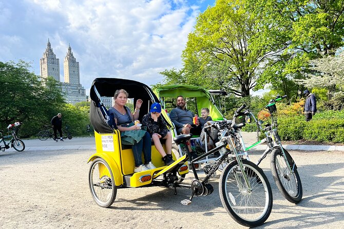 Central Park 2 - Hours Private Pedicab Guided Tour - The Mall and Bethesda Terrace