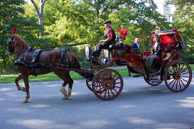 Central Park Carriage Ride w/ Drop Off @ Tavern On Green (45 min) - The Tavern on the Green question
