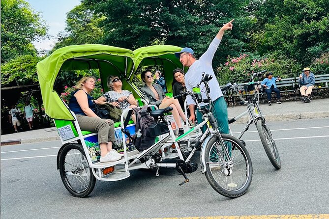 Central Park Film Spots Pedicab Tour - Key points at a glance