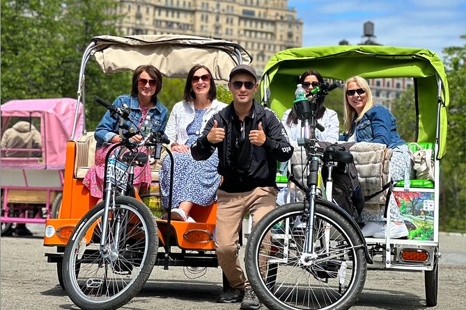 Central Park Film Spots Pedicab Tour - Bethesda Fountain and the angel at the center