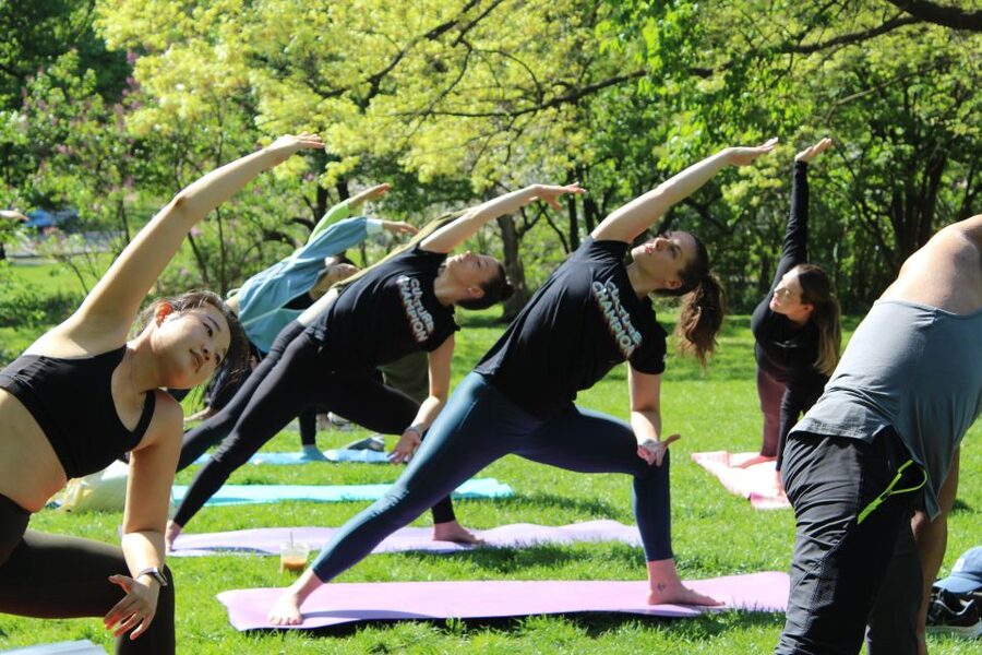 Central Park: Highest Rated Yoga Class in New York City! - The Indoor Backup on W 72nd Street