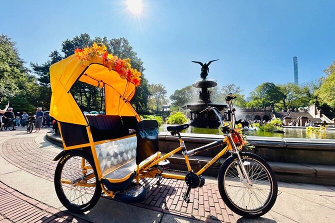 Central Park Movie Locations Pedicab Tour - Strawberry Fields and a quieter ending