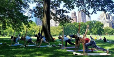 Central Park, New York: Yoga Classes in the park since 2012