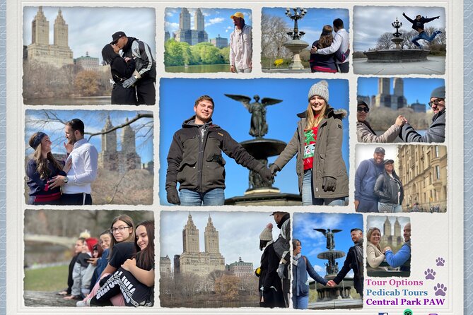 Central Park PAW Pedicab Tour - A quick ride through a very large park
