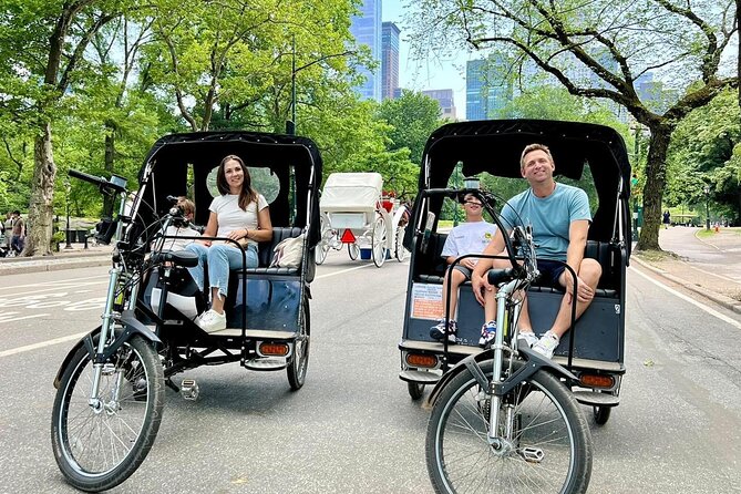 Central Park Pedicab Guided Tour - What the Deluxe and VIP Options Add