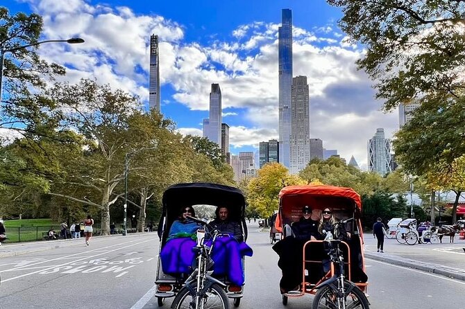 Central Park Pedicab Movie & TV Shows Tours - Manhattan Mall, Bethesda Terrace, and Cherry Hill