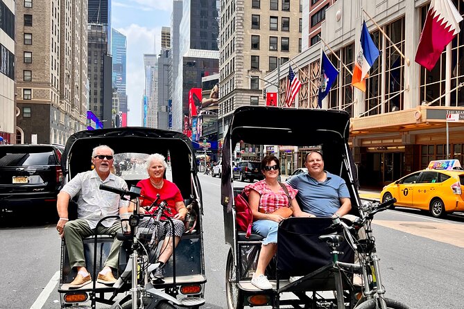 Central Park Pedicab Movie & TV Shows Tours - The reservoir and Belvedere Castle on the longer rides