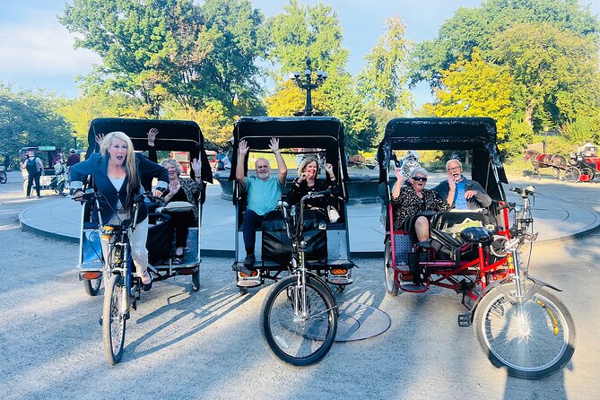 Central Park Pedicab Rickshaw Tours - Starting at Wollman Rink and Gapstow Bridge