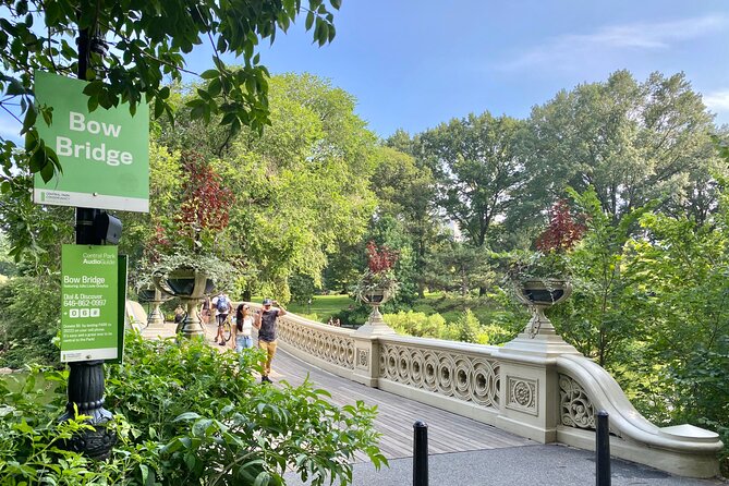 Central Park Pedicab Rickshaw Tours - Bow Bridge and Creative Photo Stops