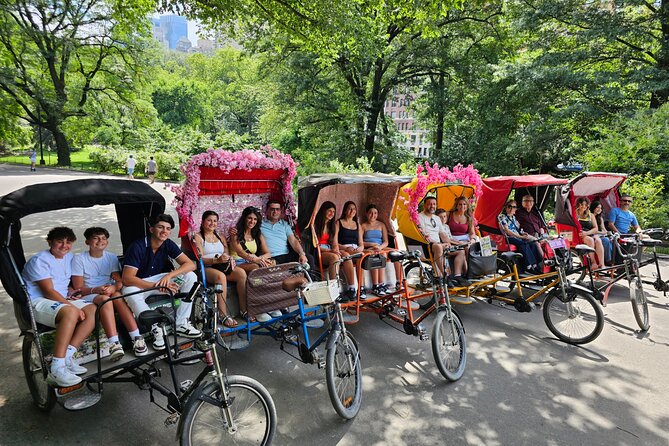 Central Park Pedicab Tour– Top Highlights - Why a Pedicab Works Well in Central Park