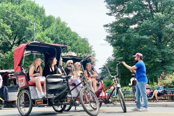 Central Park Pedicab Tour with Natural History Museum Access - Balto and the Upper East Side edge