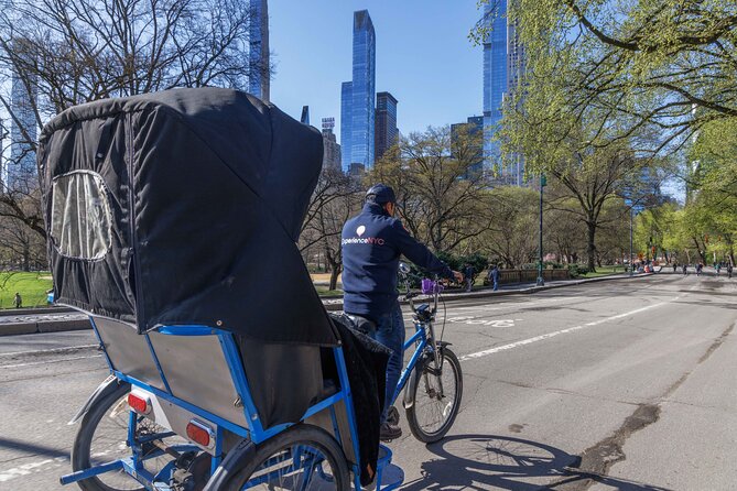 Central Park Pedicab Tour with Natural History Museum Access - Cherry Hill and the Friends connection