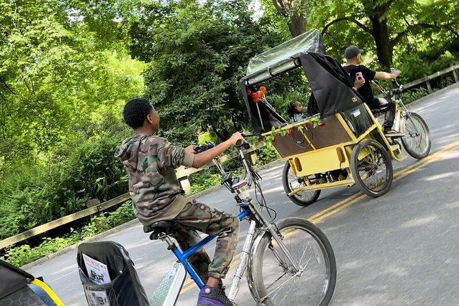 Central Park Pedicab Tours - What the guide and photos add