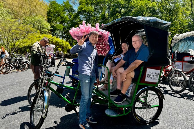Central Park Pedicab Tours - History and Movie Locations - Why a pedicab makes sense in Central Park