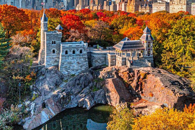 Central Park Pedicab Tours - History and Movie Locations - The Lake, Cherry Hill, and Bow Bridge