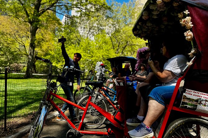 Central Park Pedicab Tours - History and Movie Locations - The two-hour route adds Alice, the Met, and Belvedere Castle