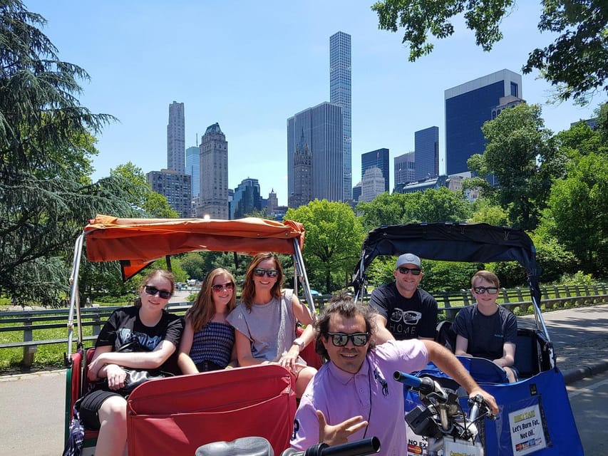 Central Park Pedicab Tours with New York Pedicab Services - Stop three: Strawberry Fields