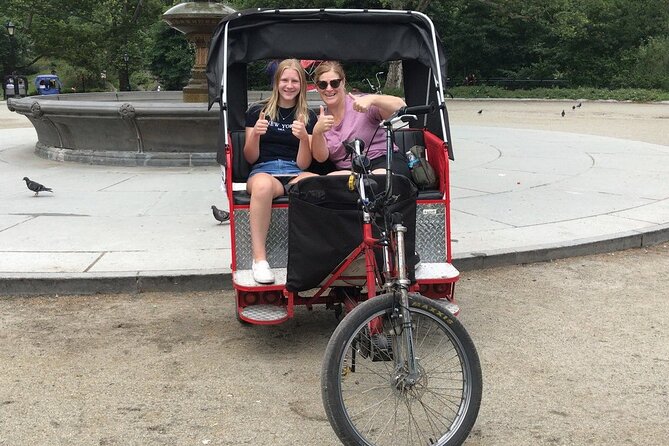 Central Park Pedicab Tours with New York Pedicab Services - Strawberry Fields and the Dakota