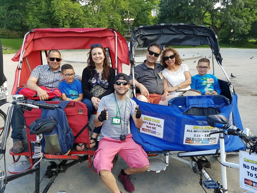 Central Park Pedicab Tours with New York Pedicab Services - Stop two: Cherry Hill Plaza