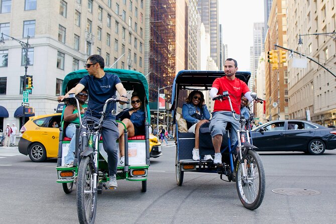 Central Park Private Pedicab Tour - From Wollman Rink to The Plaza