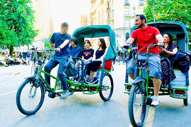 Central Park Private Pedicab Tour - Belvedere Castle and the northern park