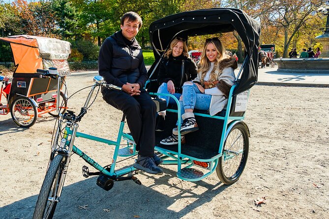 Central Park Private Pedicab Tour (60 mins) - Wollman Rink and the southeast corner