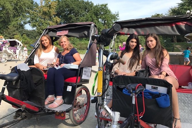 Central Park Private Pedicab Tour for 1 Hour - Starting at 870 7th Avenue