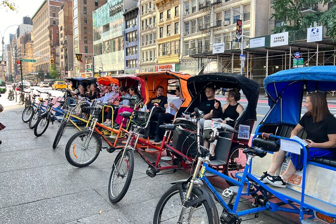 Central Park privet pedicab delux tour -1 hour - Pinebank Arch and the movie-location finish