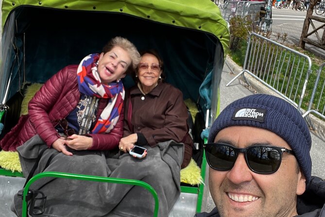 Central Park privet pedicab delux tour -1 hour - Timing, meeting point, and route limits